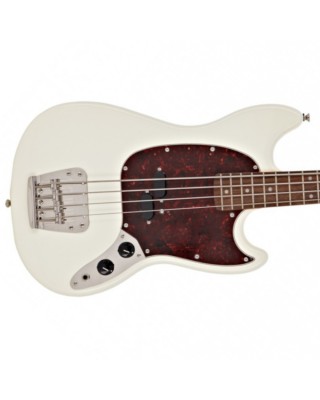 Fender Squier Classic Vibe '60s Mustang Bass, Laurel Fingerboard, Olympic White